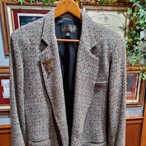 Fabulous tweed jacket, size 10 Karen Kane